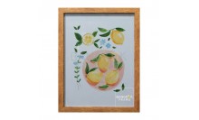 กรอบรูปภาพวาดสีน้ำวาดมือ